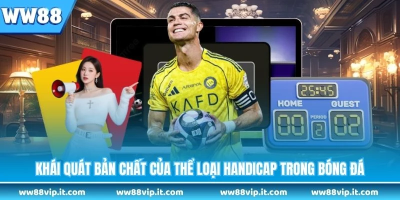 Khái quát bản chất của thể loại handicap trong bóng đá